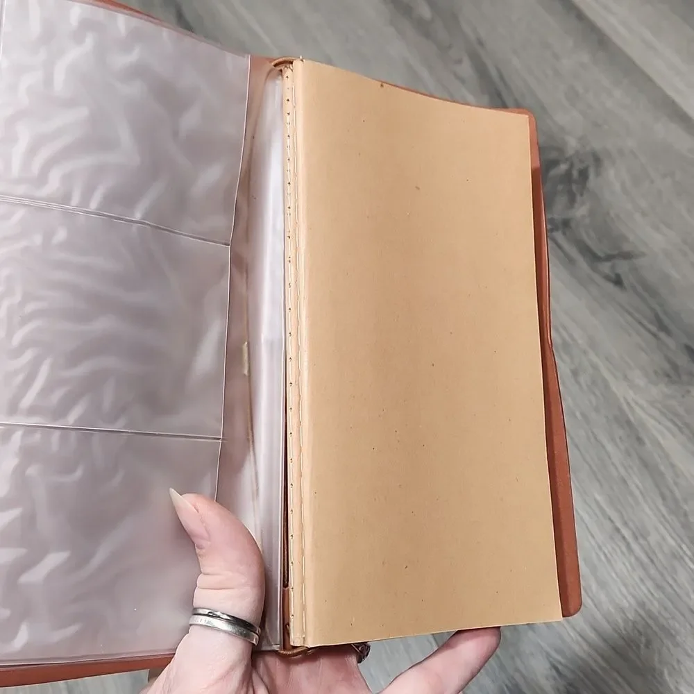 NWOT Leather Planner Journal